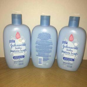 3 Johnson & Johnson bubble bath