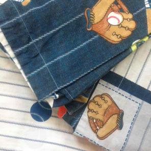 Full size kids baseball bed set