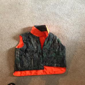 Reversible Hunting Vest Size Large