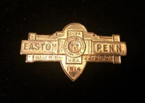 Antique Spanish War Veterans Pin