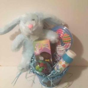 Blue Bunny Bucket