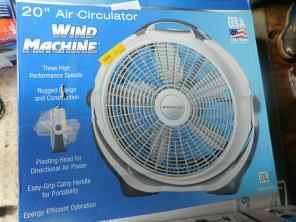 New in box wind machine fan