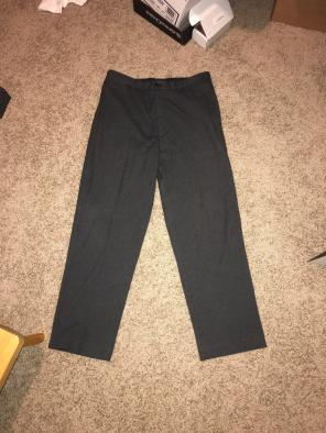 Men’s Reunion Charcoal Dress Pants 36/32
