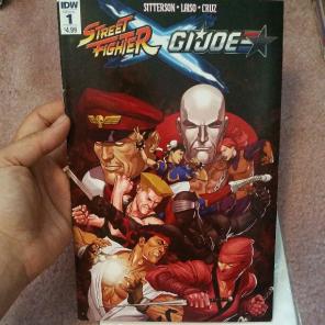 Street Fighter GiJoe Crossover Comic