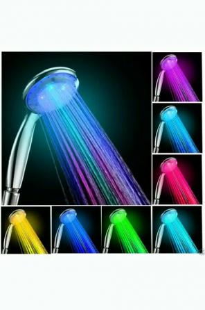 7 color Led showerheads