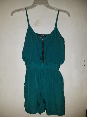 Forever21 Kelly Green Romper