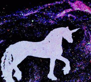 MYSTIC UNICORN. Cosmetic GLITTER