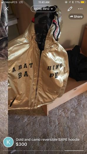 Bape Reversible Jacket
