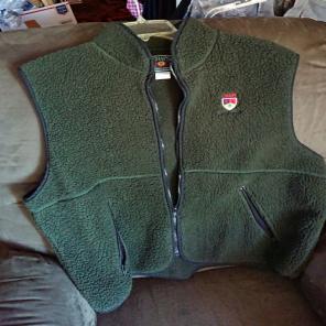 Ralph Lauren L Chaps fleece vest green
