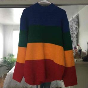 Unif Rainbow Sweater