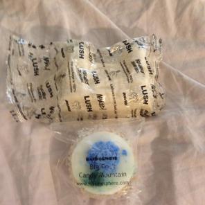 Lush Igloo soap Bar And added wax