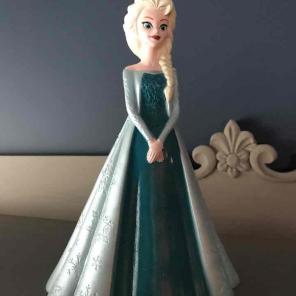 Elsa piggy bank like new frozen