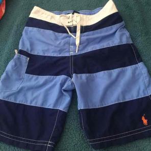 Polo Ralph Lauren boys swim trunks. Sz 7