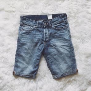 Light Washed Denim Shorts