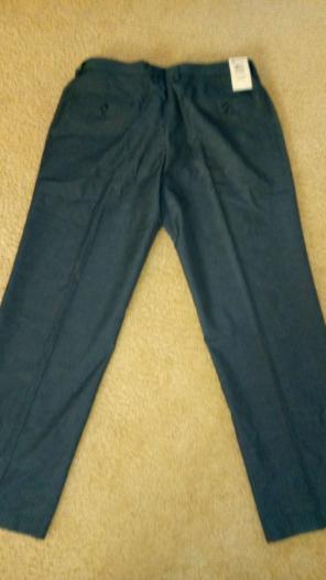 Haggar Textured Pinstripe pant 36x29 m