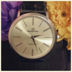 Diamond Dior Sapphire Coated Men's Watch