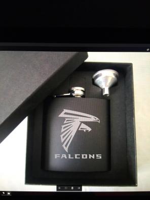 Atlanta Falcons Flask