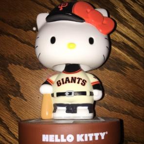 Giants Hello Kitty Bobble Head