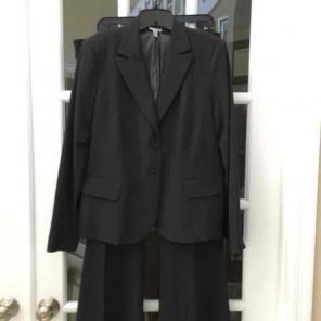 Maternity Business Suit-Gray (Sz L)