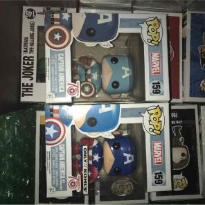 2 Captain America 75th Funko Pop