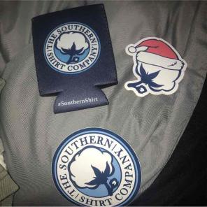 Southern Shirt Company coozie & stickers