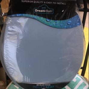 Sky blue Toilet Seat