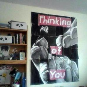 Ships free! Barbara Kruger Wall mural