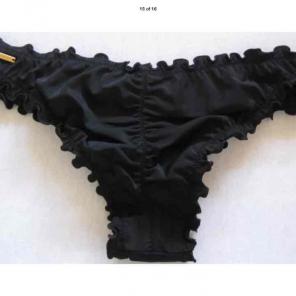 VS itsy ruffle bikini bottom size large