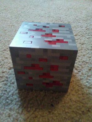 Light up Minecraft block