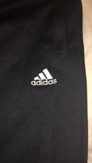 Black adidas sweats