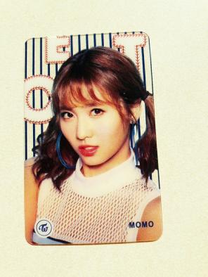 Twice Momo Transparent Photo Card
