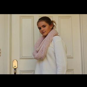 Baby Pink Scarf