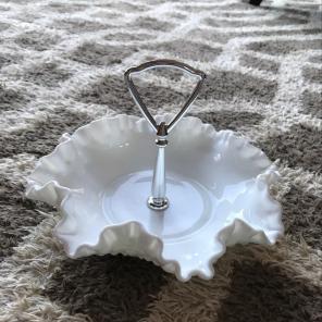 Hobnail Candy Dish