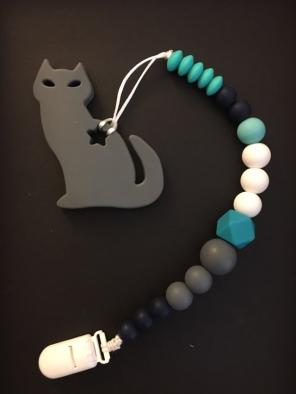 100% Food Grade Silicone Teether Clips