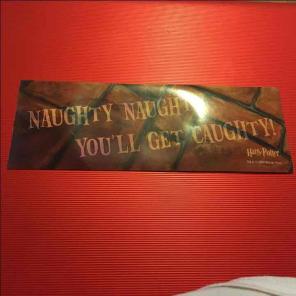 Harry Potter Bumper size sticker new
