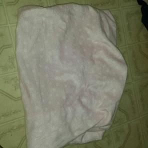 Changing pad cover.
