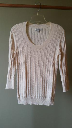 Banana Republic Cable Knit Sweater, Med