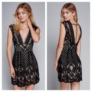 NWT - Free People Lace Mini Dress (12)