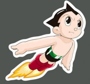 Astroboy sticker decal