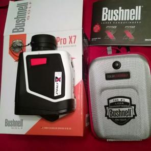 Bushnell Pro X7 golf laser range finder