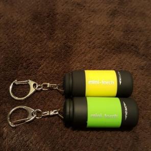 2-pack mini torch Keychains