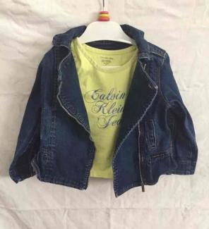 Calvin Klein Denim Jacket & Shirt 3T