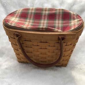 Longaberger Zippered Picnic Basket