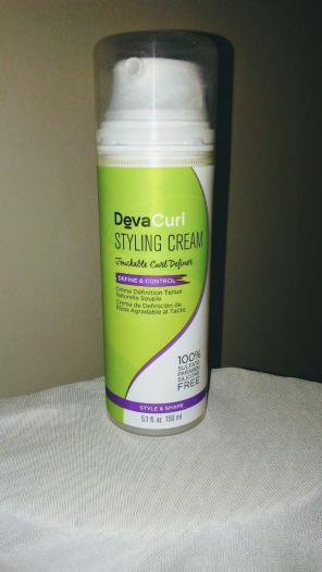 Full DevaCurl styling cream