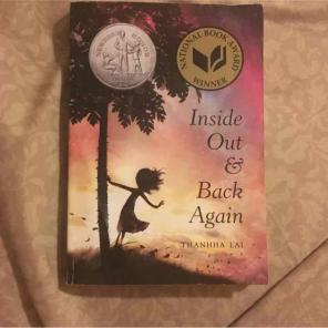 Inside out and back again poem book