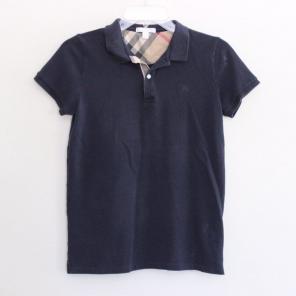 Navy Burberry Polo