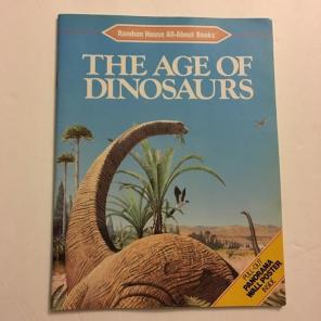 The Age Of Dinosaurs Vintage Kids Book