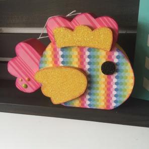 Wooden Fish Decor
