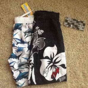 Set of 3 swim shorts