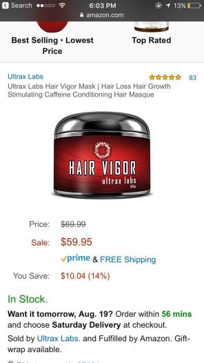 Hair Loss Mask!